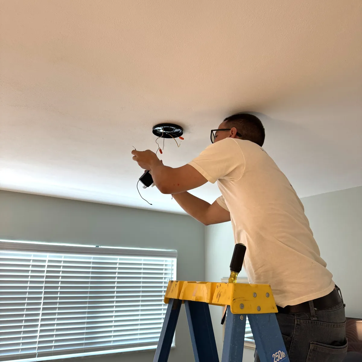Ceiling Fan Installation project 4