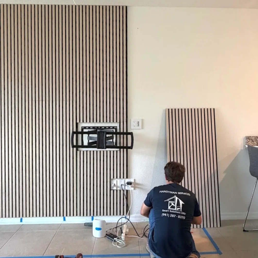 TV Mounting project 9